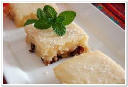 脆皮椰香红豆年糕的做法