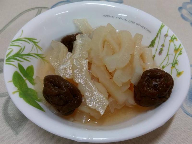 梅汁苦瓜的做法