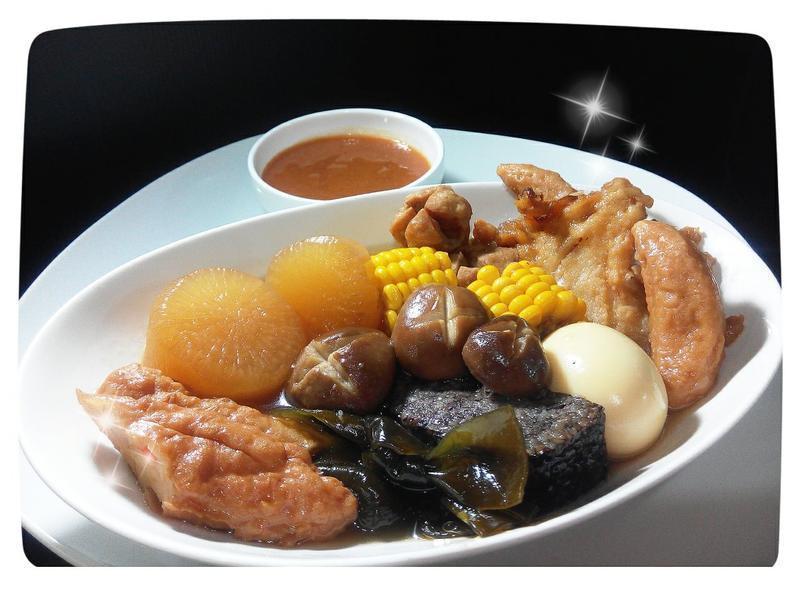 日式柴鱼昆布关东煮(甜不辣)的做法