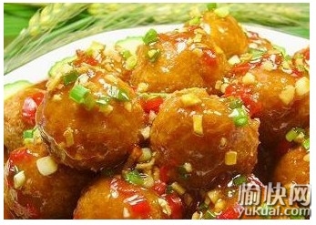 鱼香熘丸,酸酸甜甜的做法