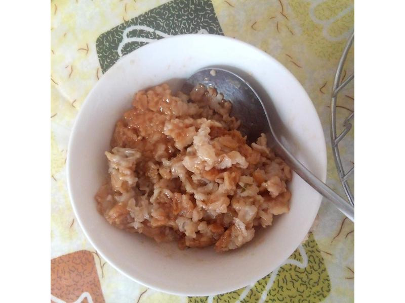 刺葱燕麦饭的做法