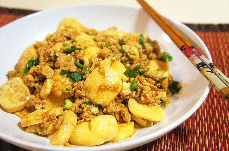 肉碎玉子豆腐的做法