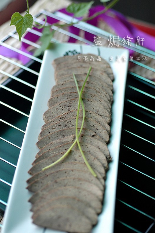 盐焗猪肝的做法