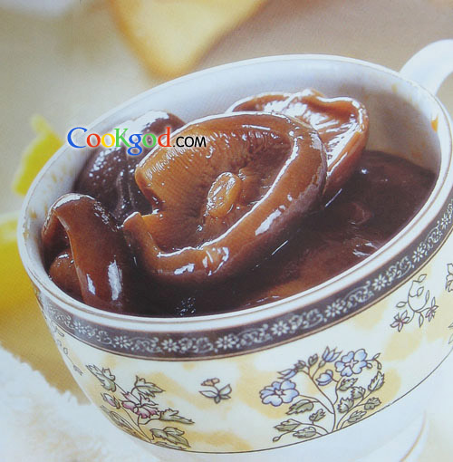 酱卤香菇的做法