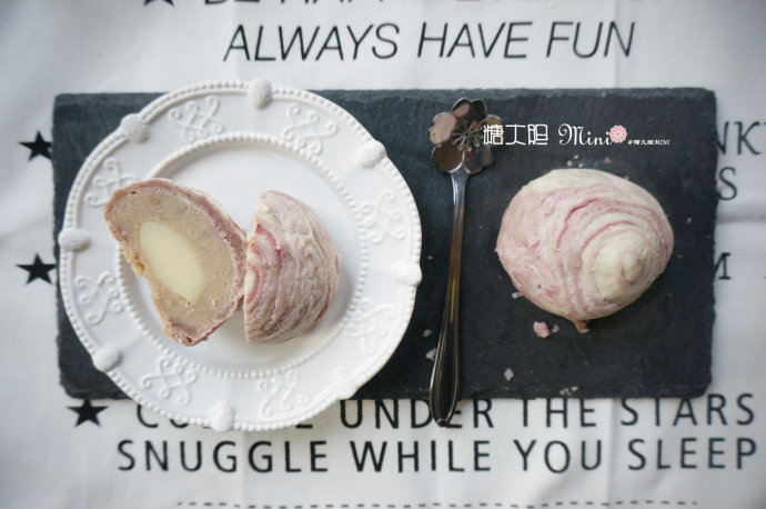 麻薯香芋酥(黄油版)的做法