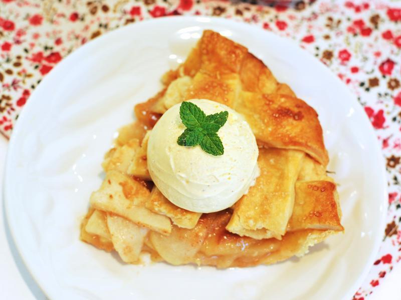 牛奶糖苹果派的做法