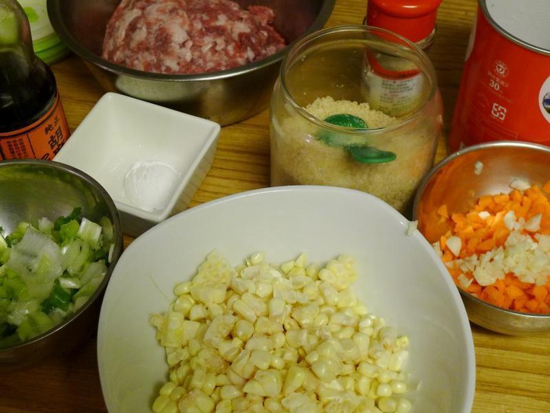 玉米鲜肉丸子的做法