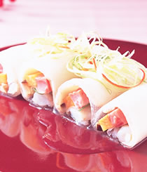 水晶鲍鱼卷的做法