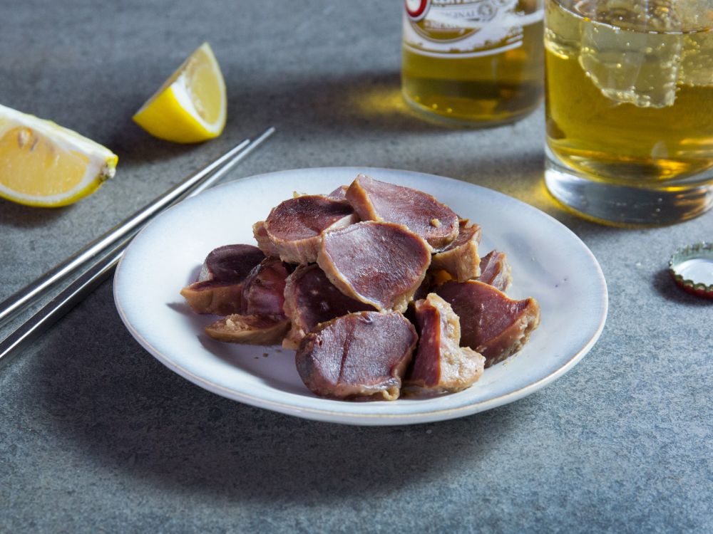 盐焗火鸡肾的做法