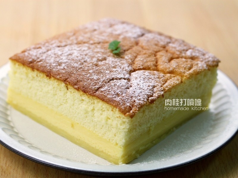 魔术布丁三层蛋糕的做法