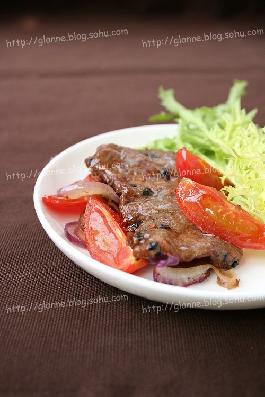 黑胡椒烤牛排的做法