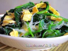 凉拌菠菜的做法