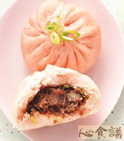 红麴牛肉包的做法