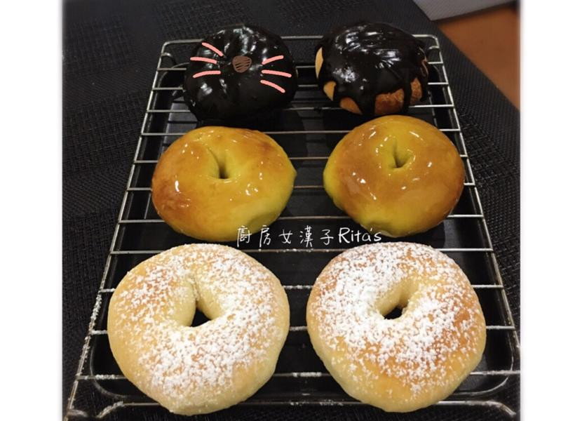 免炸甜甜圈的做法