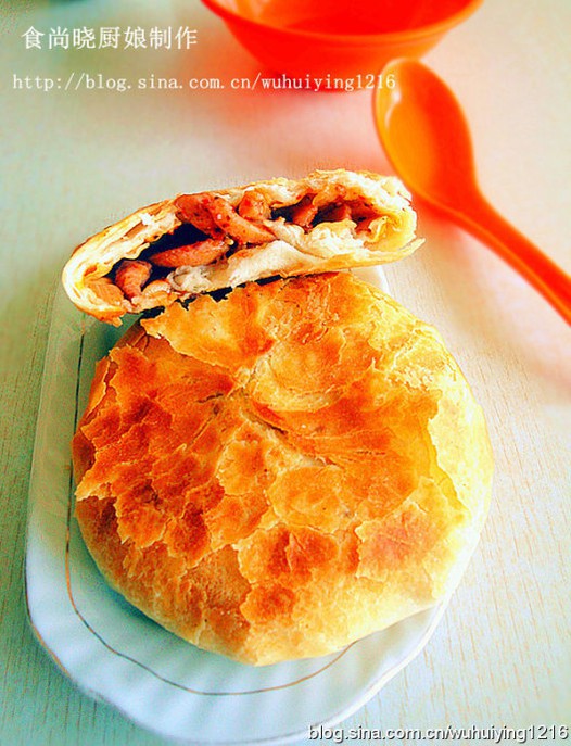 香辣鱿鱼馅饼的做法
