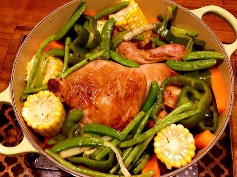 懒人烤鸡新吃法的做法