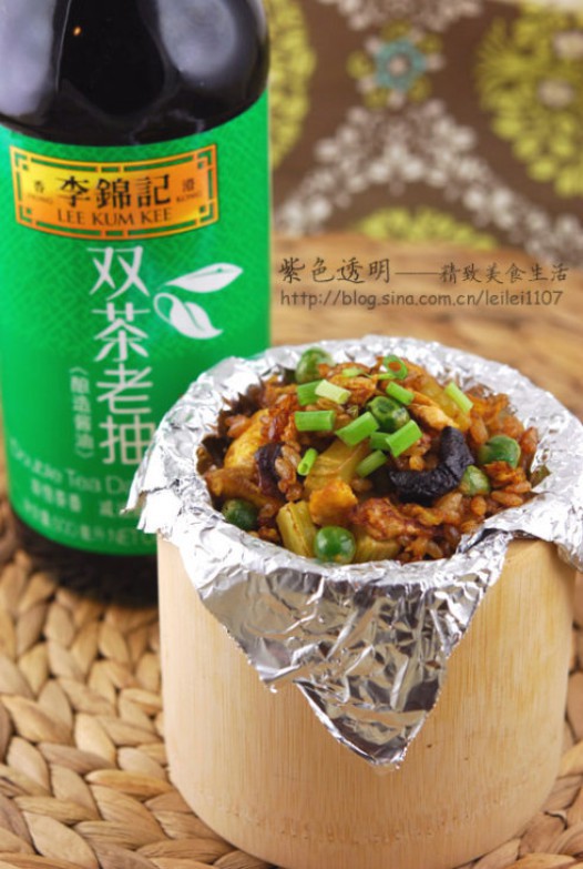 茶香酱油炒饭的做法