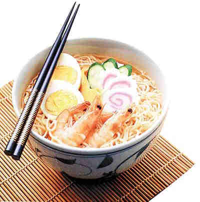 味噌味生面伴鲜虾杂锦的做法