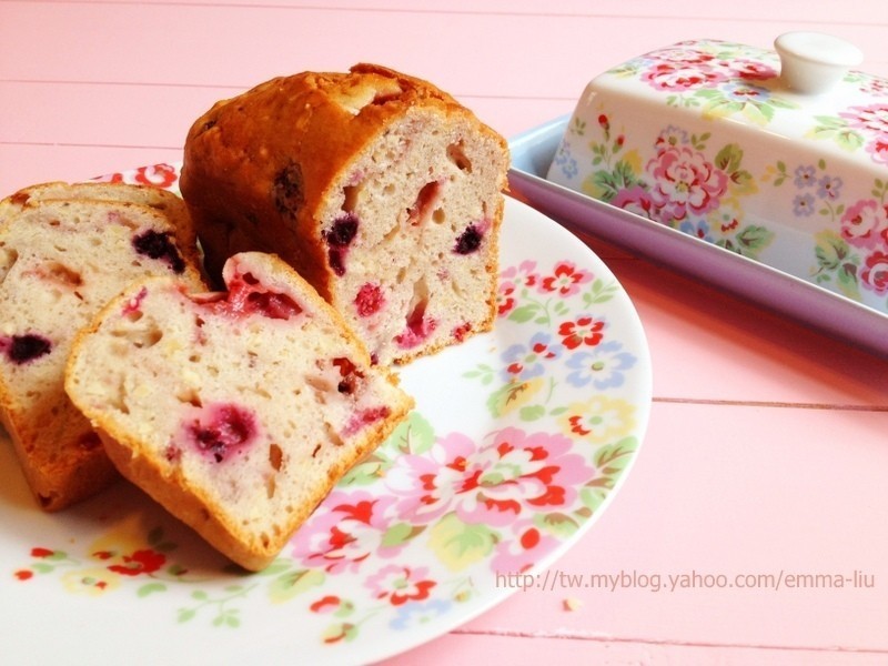 野莓杏仁蛋糕的做法