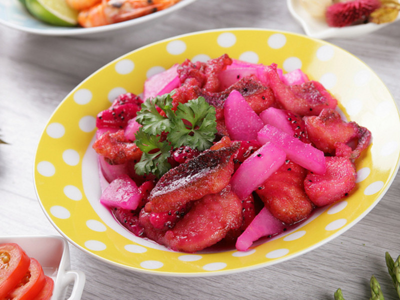 火红夏日清爽鱼柳的做法