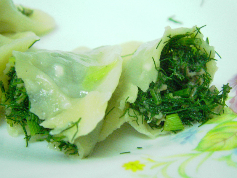 茴香水饺的做法