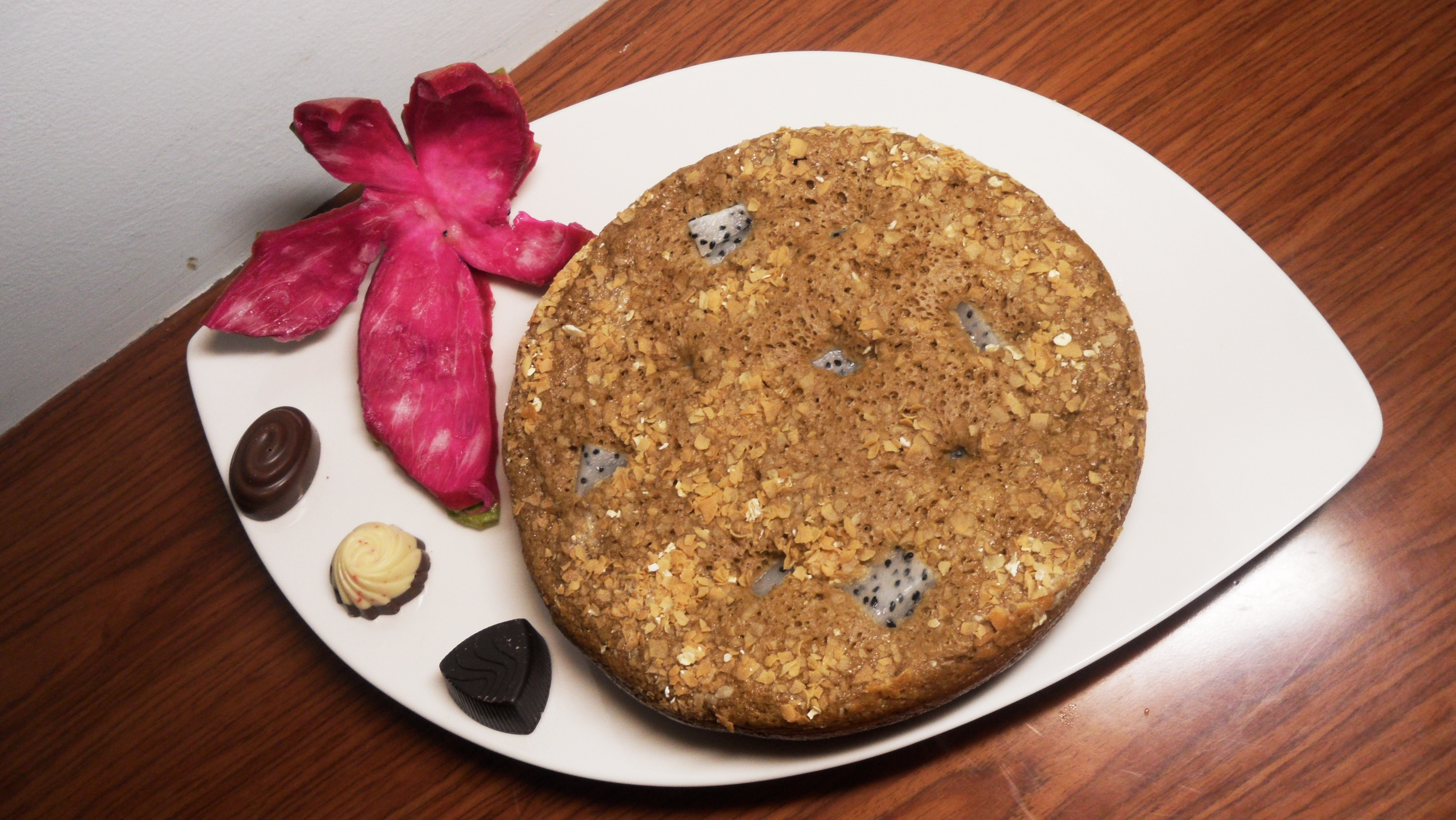 抹茶风味巧克力蛋糕的做法