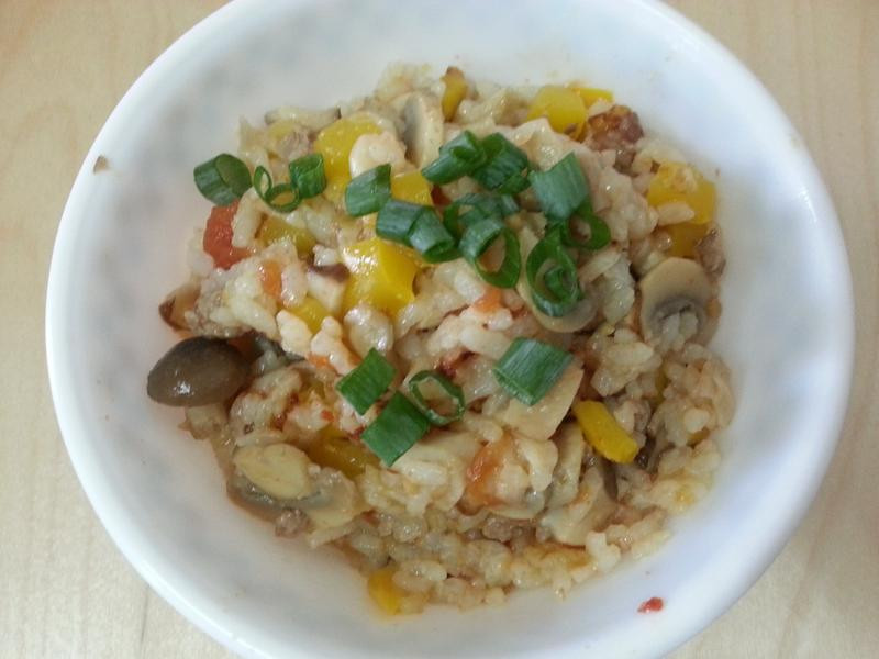 蕃茄猪肉菇菇炖饭【副食品10M】的做法