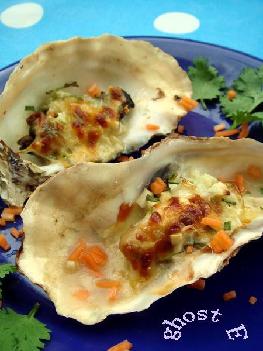 芝士焗生蚝的做法