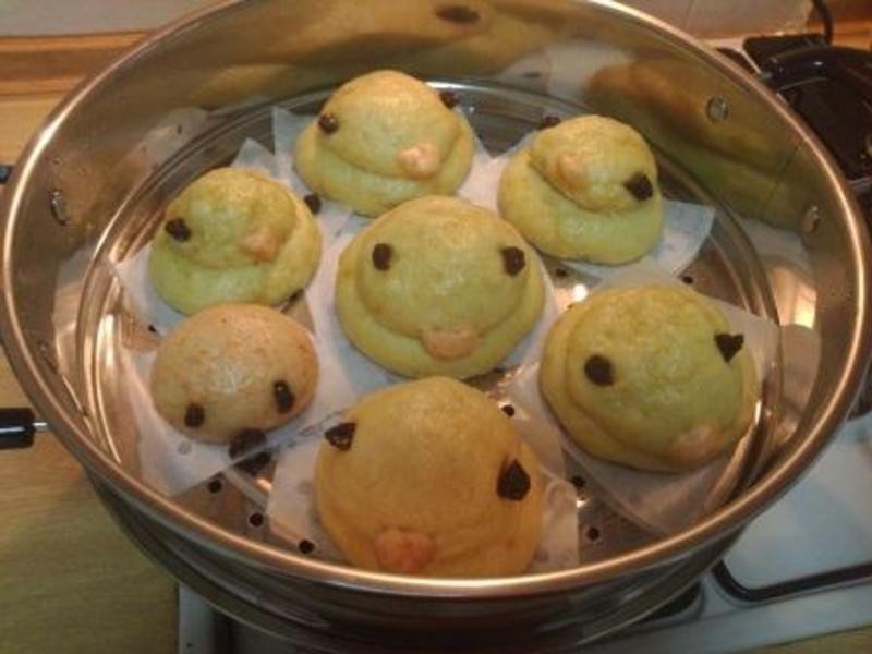 黄色小鸭馒头的做法