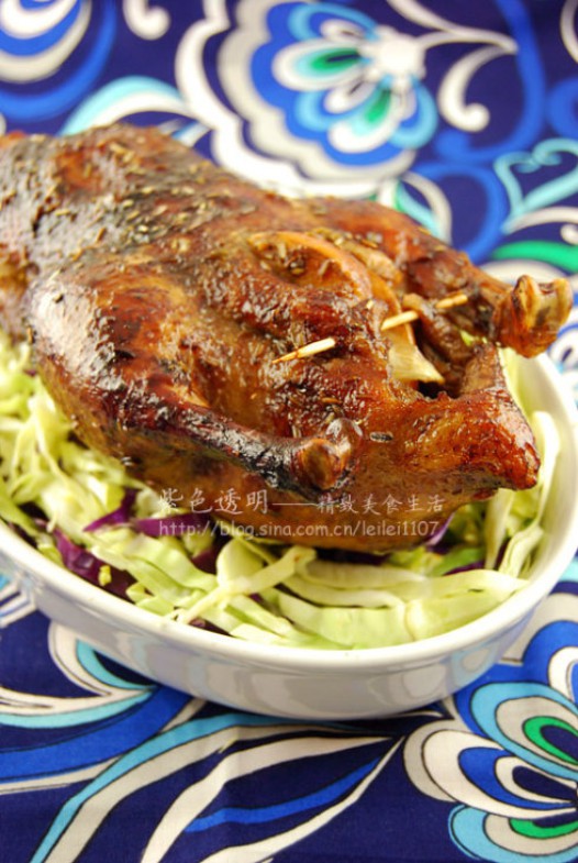 迷迭香烤鸭的做法
