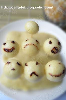 可爱面包小人脸的做法