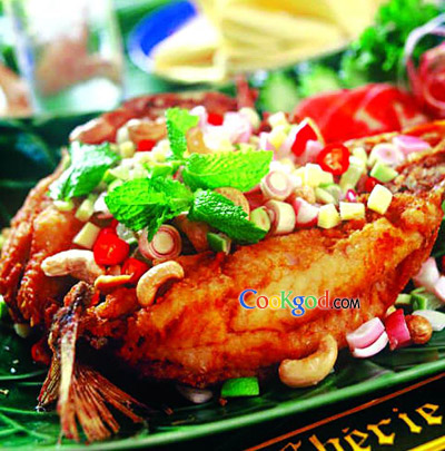 炸桂鱼的做法