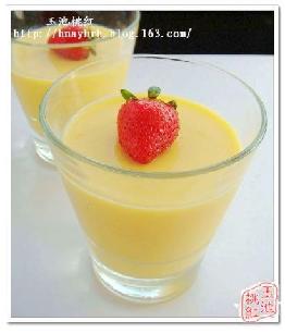 芒果布丁的做法