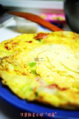 洋葱鸡蛋火腿肠煎饼的做法