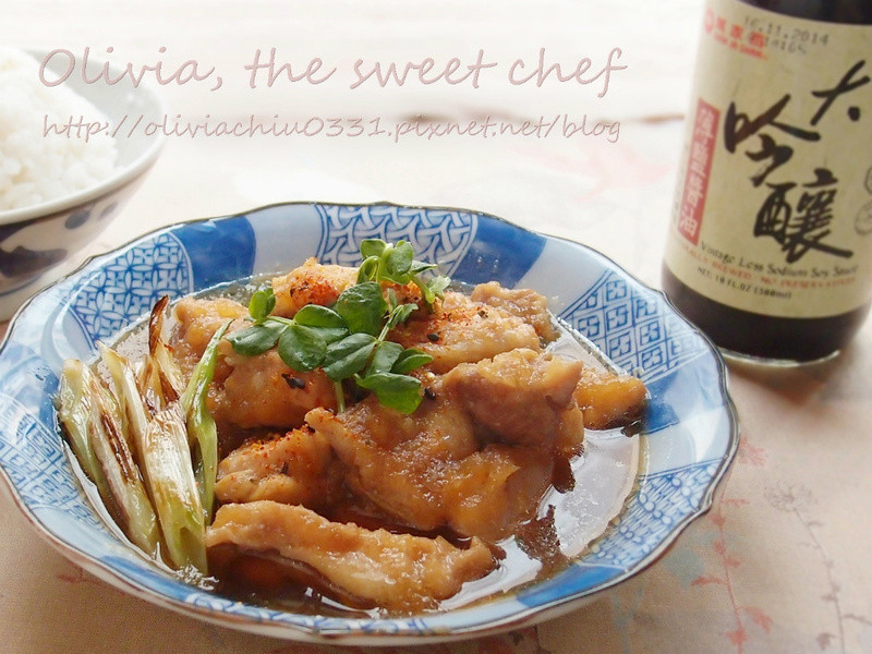 Olivia?大吟酿薄盐酱油萝卜泥炖鸡的做法