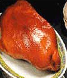 素锅烤鸭的做法