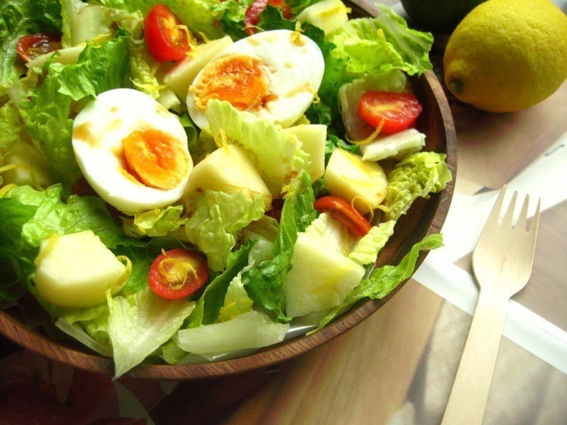 和风苹果蕃茄沙拉的做法