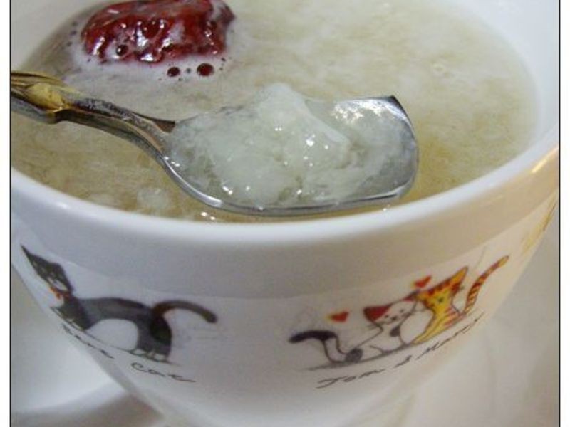 有机白雪耳饮的做法