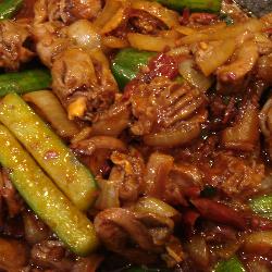 干锅鸡杂的做法