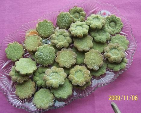 日式抹茶饼干的做法