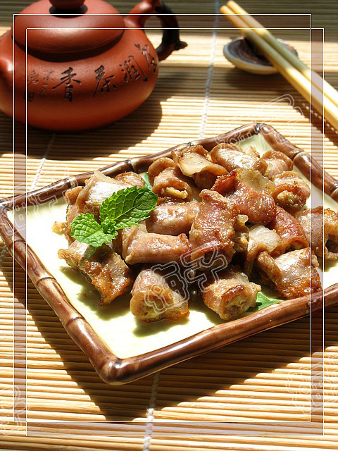 盐焗粉肠的做法