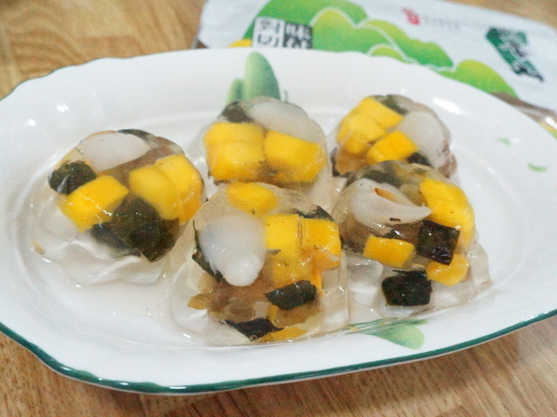 海苔水果涷『元本山海苔』的做法