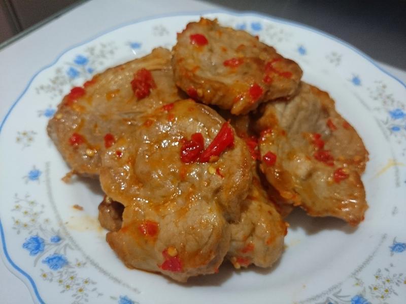 刴椒酱猪扒的做法