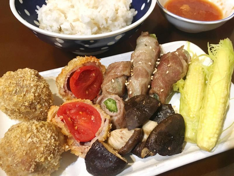 一炉到底的日式炸物定食的做法