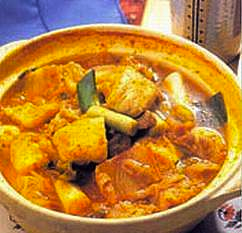 韩国泡菜烧臭豆腐的做法