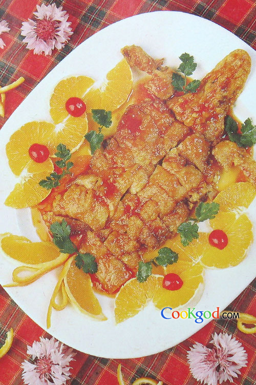 鲜橙煎软鸭的做法