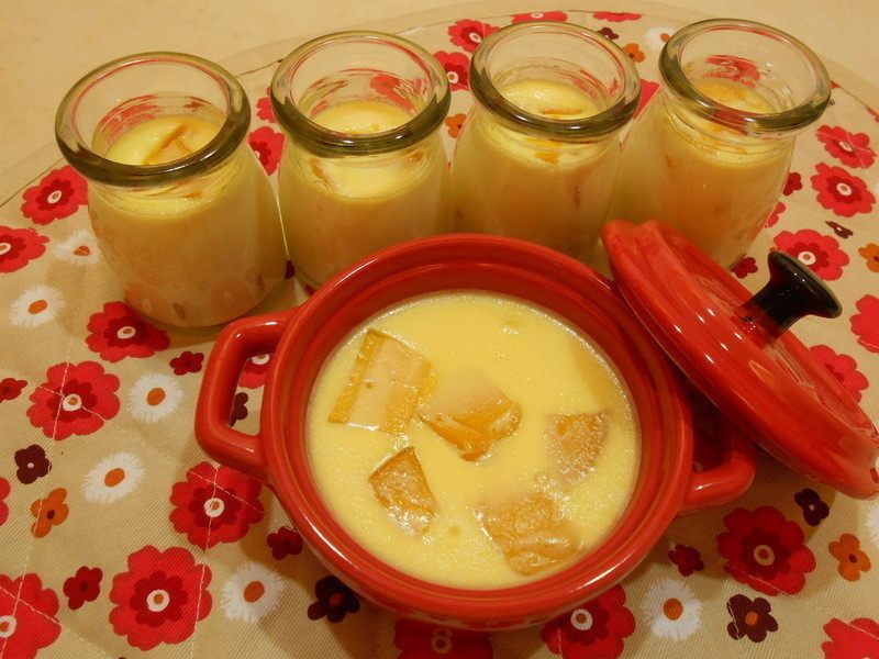 芒果乳酪布丁的做法