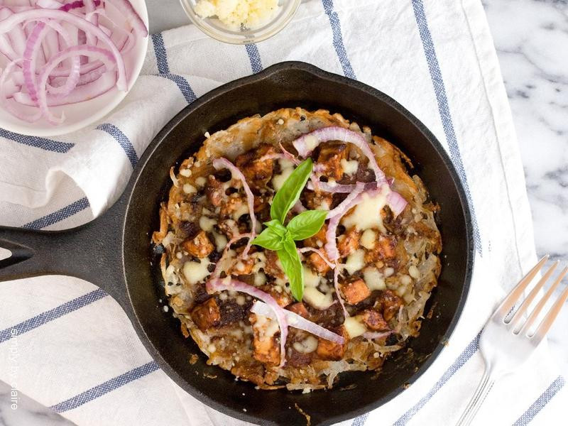 BBQ鸡肉薯饼的做法