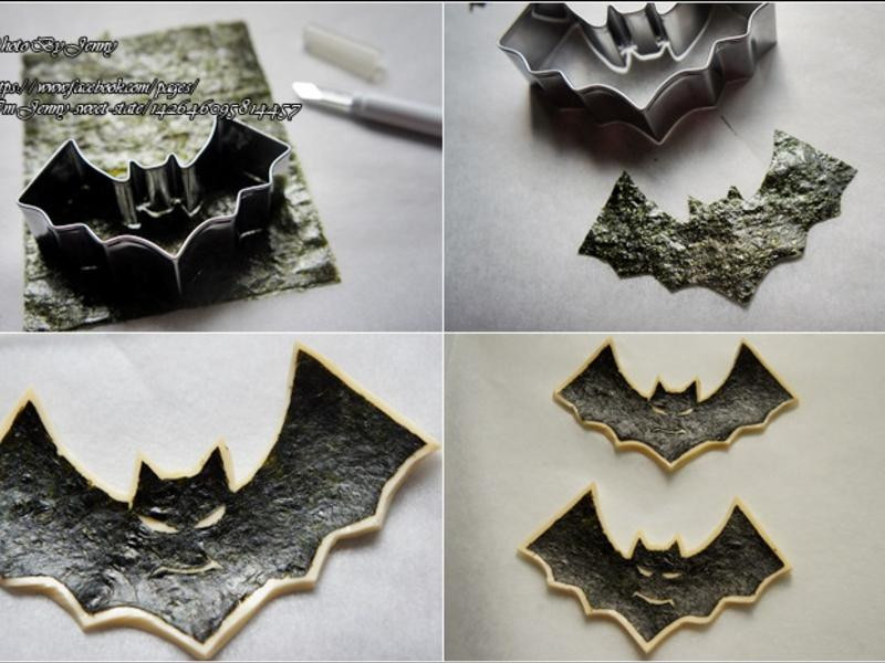 木乃伊、幽灵、骷髅、蝙蝠万圣派对造型便当的做法