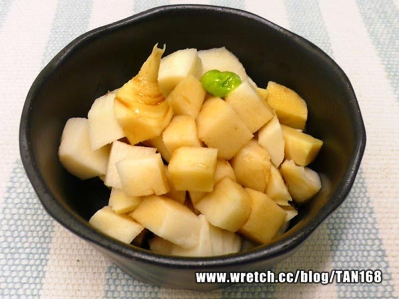 《绿竹笋1》中式芥末竹笋沙拉的做法